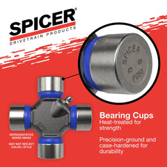 Spicer bearing cup size 1.062 inches for tight tolerances.