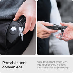 Spigen airtag-slot universal-ev-card supports AirTag tracking for items.