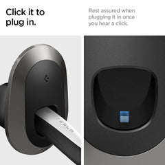 Spigen Bespoke quick-install with screws and anchors for secure mounting.