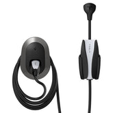 Spigen Bespoke wall mount holds the Tesla cable securely for clutter-free charging.