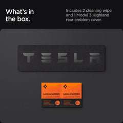 Compatibility with Model 3 Highland emblem coverage and protection from Spigen.