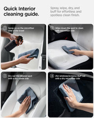 Spigen complete interior set enables fast, gentle interior maintenance.