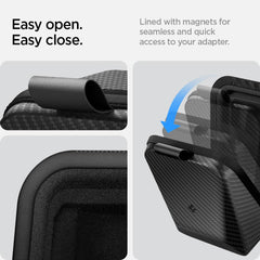 Spigen Cybercase confirms Tesla J1772 compatibility for hassle-free charging setups.