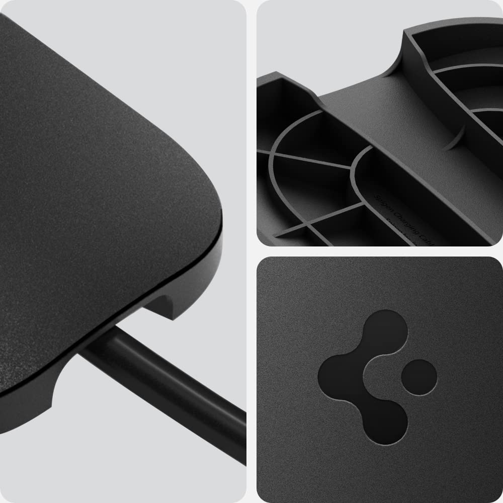 Easy-down-travel adjustment enables precise fit for your garage door and charger setup