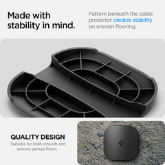 Flush-fit protection by Spigen keeps the garage door close with minimal gap