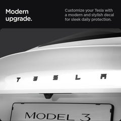 Easy installation with built-in adhesive; no extra tools needed for Model 3 Highland.
