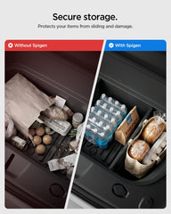 Spigen front trunk divider easy drop-in installation for Model Y Juniper