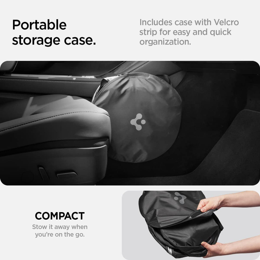 Spigen sunshade fits Model Y Juniper and Model 3 Highland variants