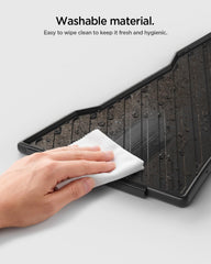 Spigen frunk divider reducing rattling and maintaining order during drive