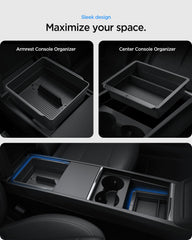 Spigen Intelligrip padding reduces noise and adds stability in the Tesla Model Y.
