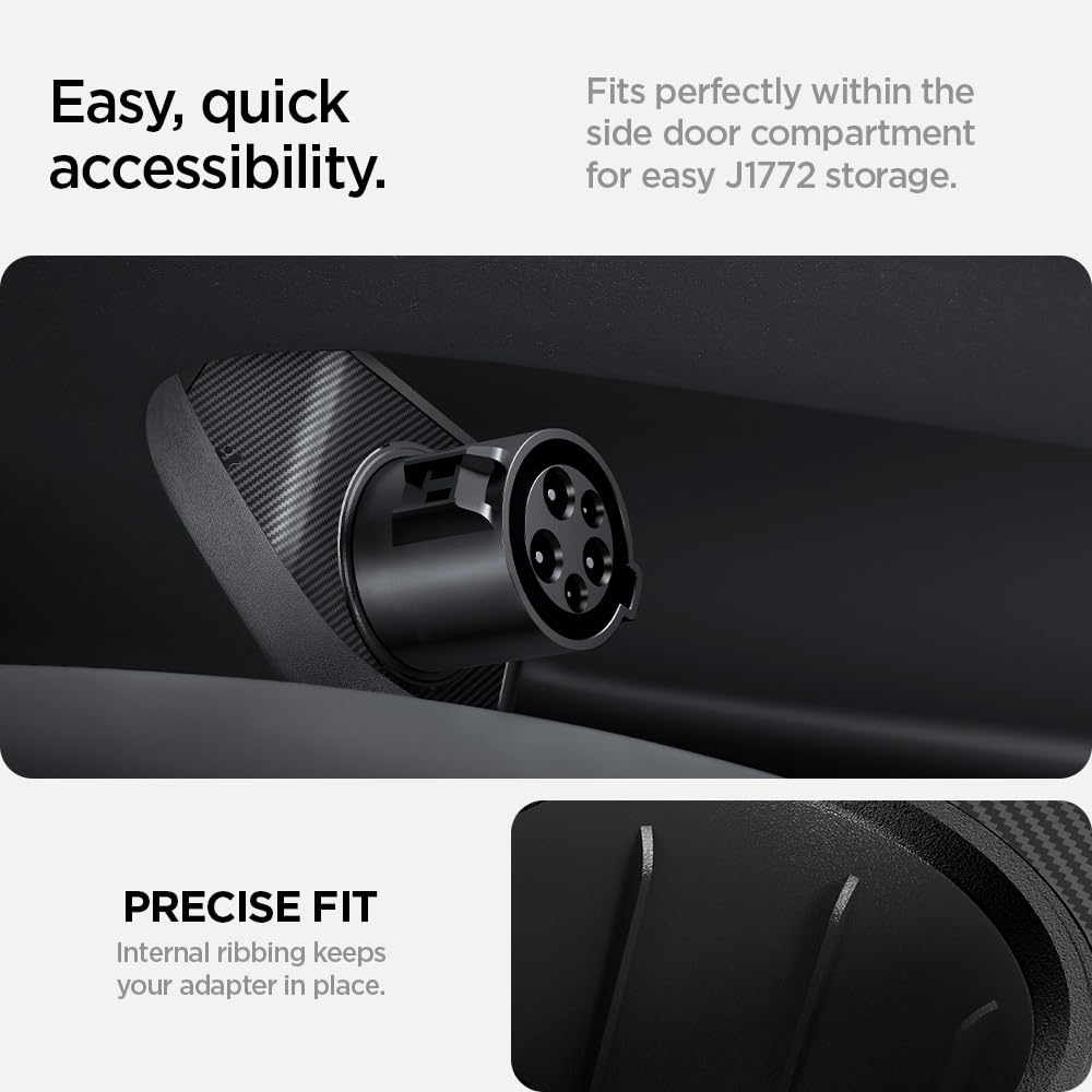 Spigen J1772 door dock durable TPE texture ensures long-lasting use