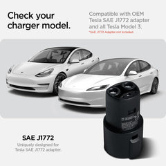 Spigen J1772 door dock features durable TPE for lasting, low-maintenance use.