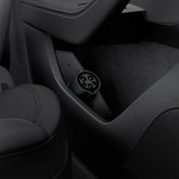 Spigen J1772 door dock fits Model 3 cleanly, keeping adapter ready for charging.