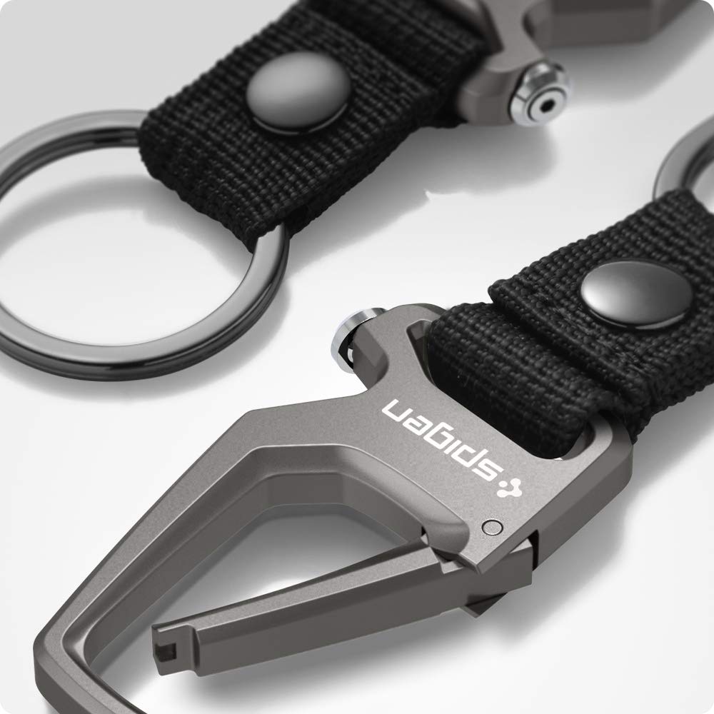 Sleek, minimal gunmetal design for modern key carry
