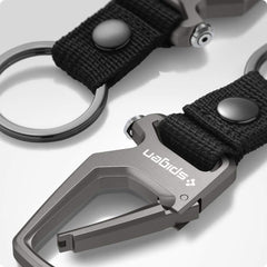 Sleek, minimal gunmetal design for modern key carry