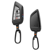 Spigen Light Slim cover with carbon accents protecting BMW G-series fob