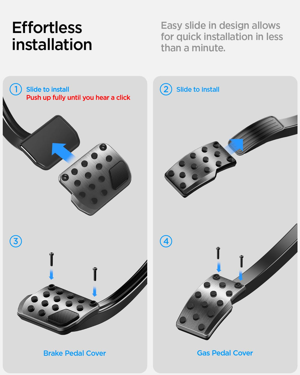 Spigen corrosion-resistant finish protects against wear in daily use.