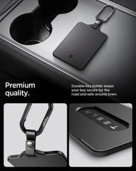 Spigen key card holder carbon fiber detailing for premium look.