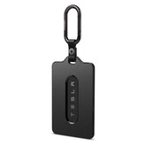 Spigen Tesla key card holder front view with scratch-resistant shell.