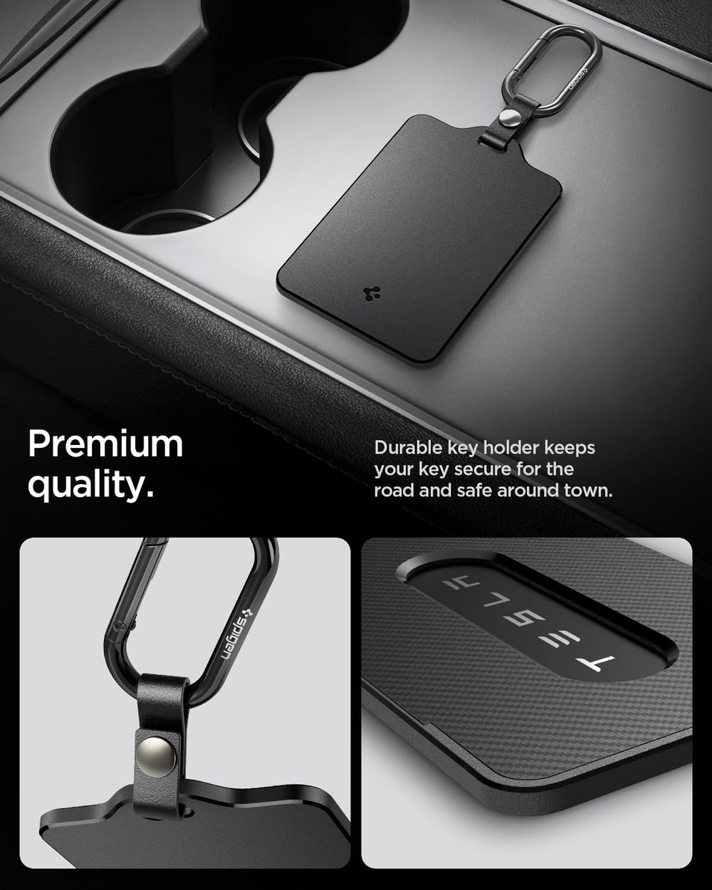 Easy twist installation lets you attach the holder in minutes