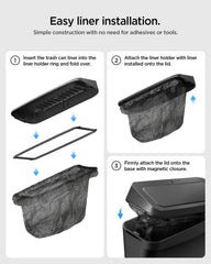 Spigen Tesla Model Y Juniper driver-side accessory enhances organization.