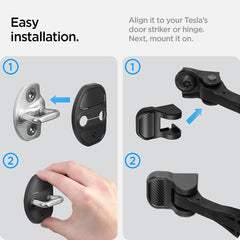 Spigen Model Y set of four protectors adds durable protection.