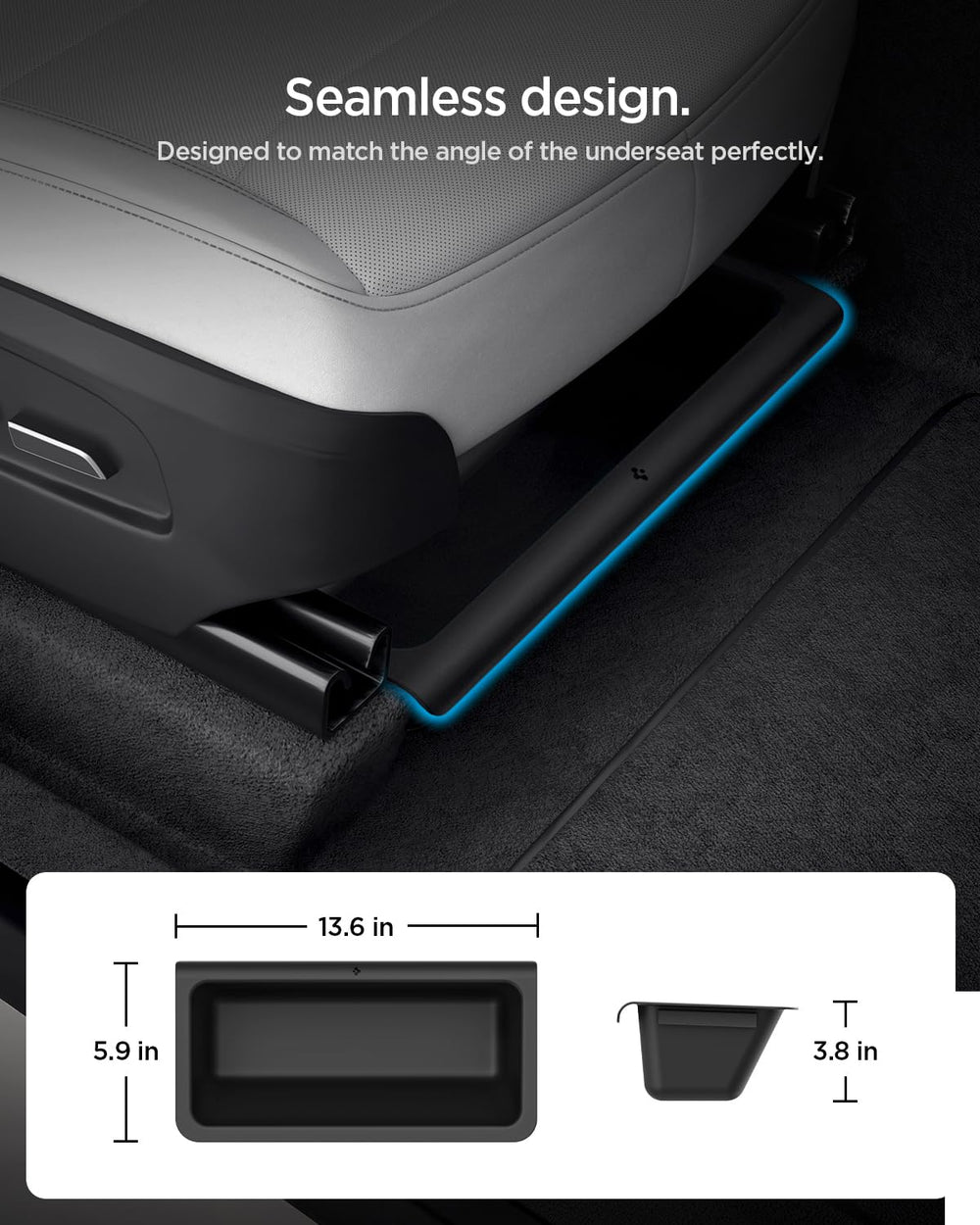 Spigen tool-free installation lets you set up in seconds.
