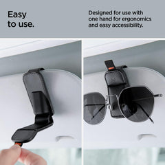 Spigen vegan leather grip secures glasses of any size.