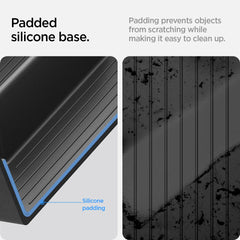 Spigen water washable material demonstrates easy cleaning and quick maintenance