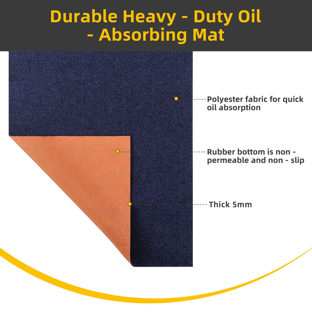 SpillShieldMC reinforced rubber backing provides durable, leak-proof protection