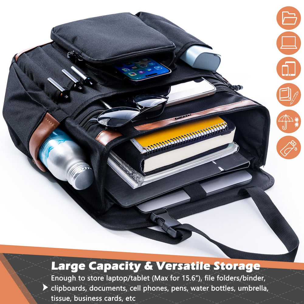 SPORJET detachable shoulder strap allows quick carry between car and office.