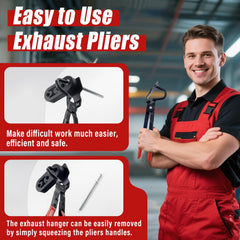 Sporthfish exhaust hanger pliers red grip and sturdy steel build.