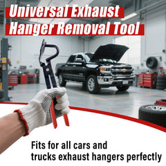 Sporthfish exhaust hanger pliers close-up handle shows non-slip grip.