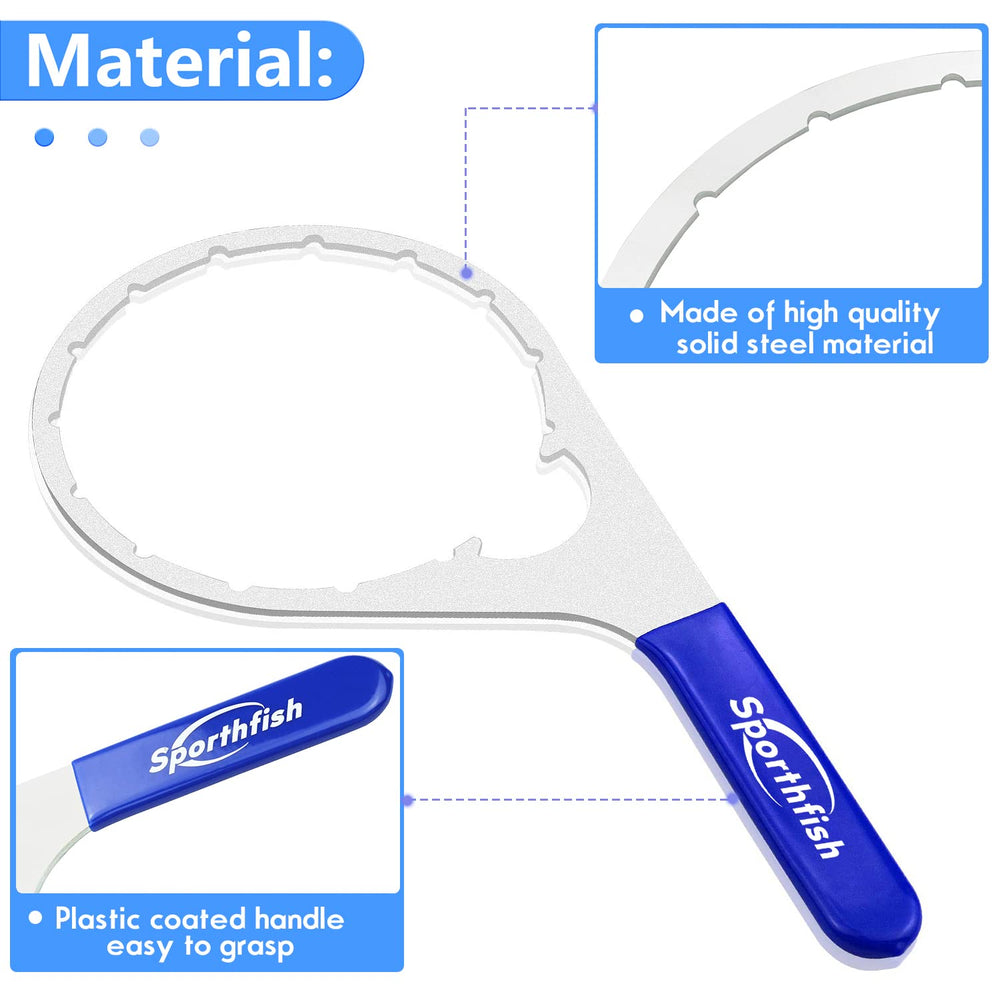 Sporthfish 6-inch inner diameter measurement to confirm fit before work.