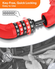 Sportneer lock core made of zinc alloy for enhanced durability