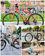 Sportneer scratch-resistant cover guards paint and hands during lock use.