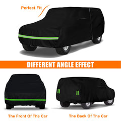 Sportuli Bronco cover windproof bands secure a snug fit in windy weather.
