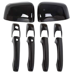Sportuli four-piece door handle covers for front doors provide sleek protection and style.