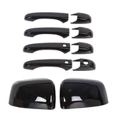 Sportuli top-half mirror cover left for Jeep Grand Cherokee and Dodge Durango enhances exterior style.