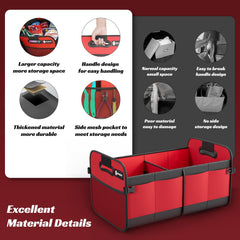 Sposuit trunk organizer with Velcro-secure design to prevent shifting