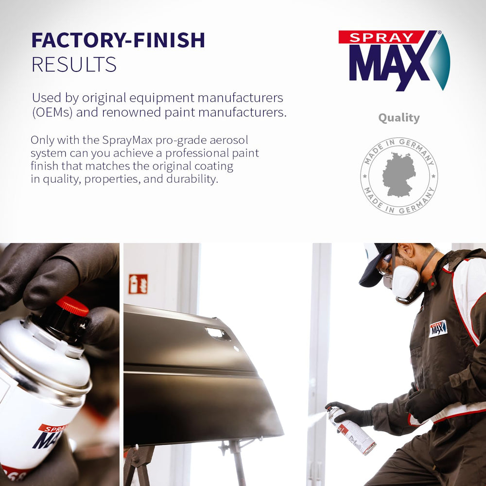 SprayMax cured base shown on metal after full cure offering water barrier.