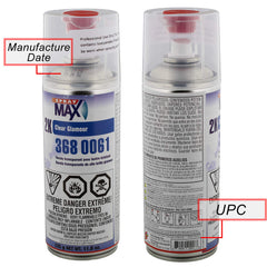 SprayMax 2K Glamour Clearcoat dries to a durable high-gloss finish