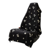 Sprints athletic towel on car seat cover absorbs sweat for easy cleanup