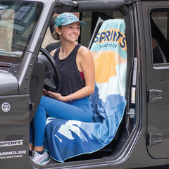 Sprints athletic running towel quick-dry performance for rugged outings.