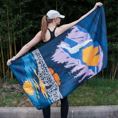 Sprints towel is easy to wash and quick to dry