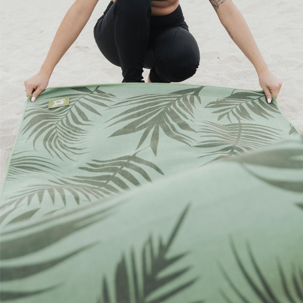 Sprints towel is machine washable for simple cleaning after workouts.