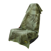 Sprints performance towel with pocket-top fits over headrests and absorbs sweat.
