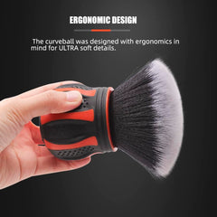 SPTA anti-slip rubber wrap keeps the brush steady in tight spaces.