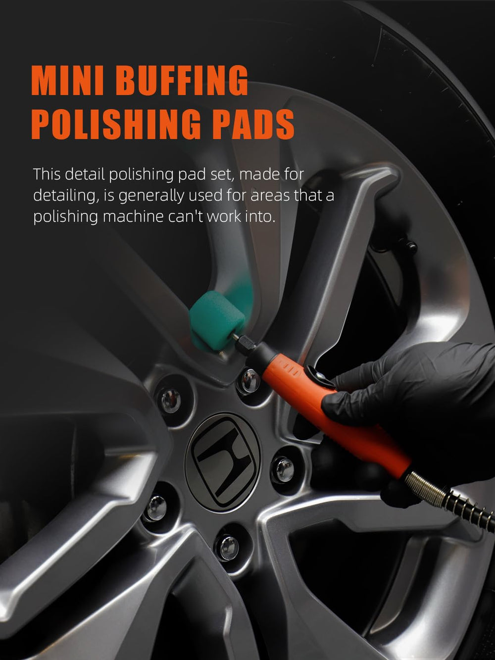 SPTA backing pads and wrenches arranged for quick setup