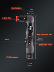 SPTA 2000mAh battery pack powering cordless detailing